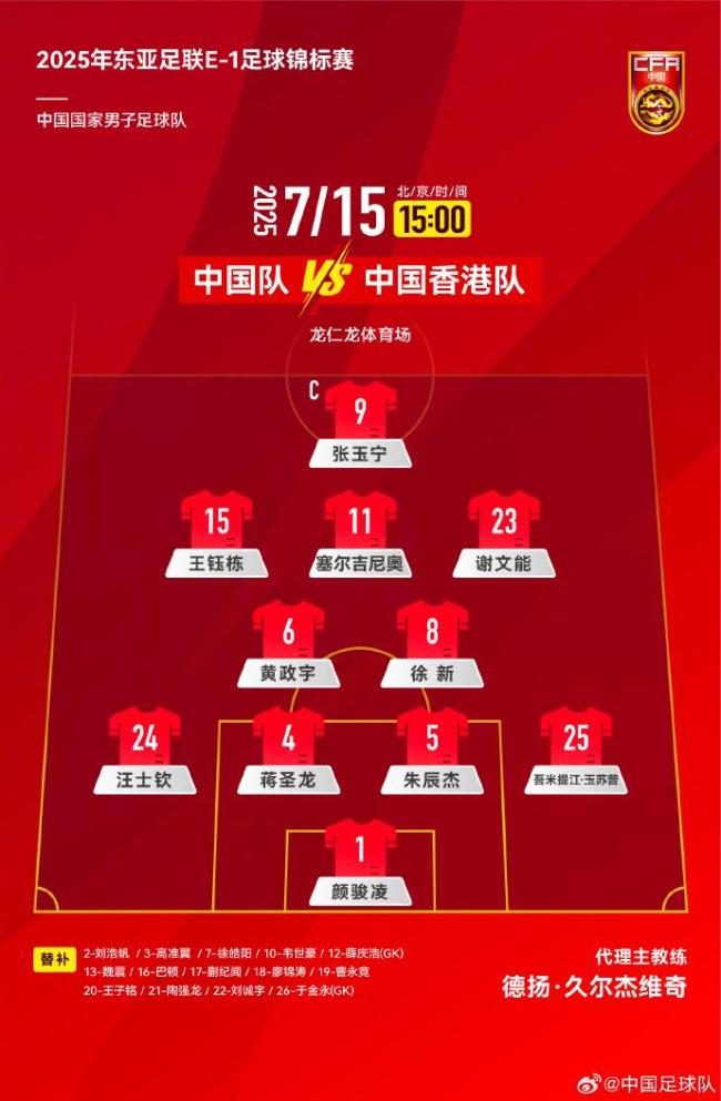 华尔福德主帅调整首发，全力争取胜利