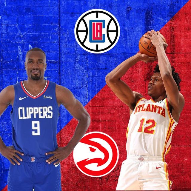 老鹰不敌快船，杨尼斯砍下20+10