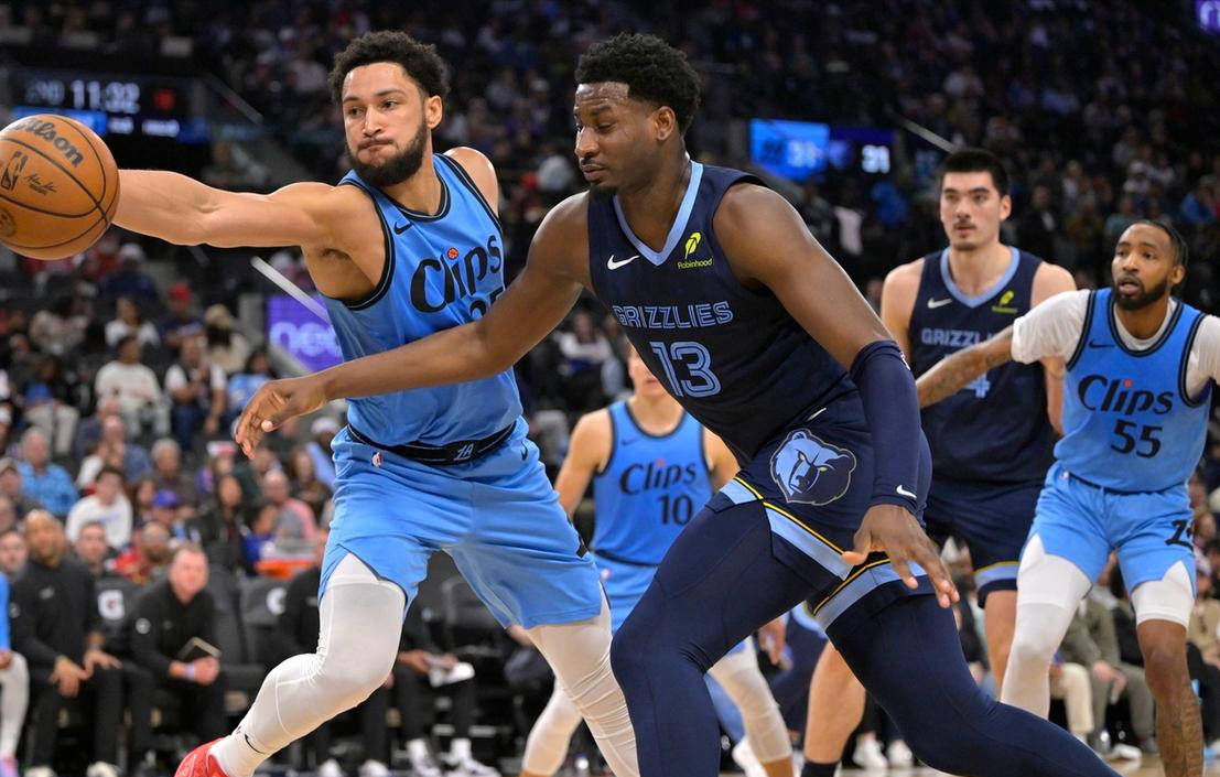 灰熊大胜快船队，获得连续两场胜利